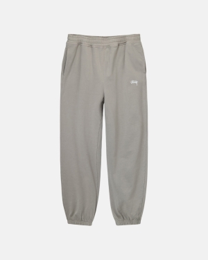 Stussy Overdyed Stock Logo Pantaloni Tuta Marroni | 370GCWFRK