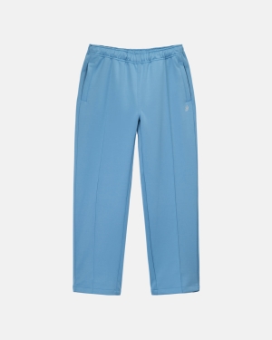 Stussy Poly Pista Pantaloni Azzurre | 624XZRNLO