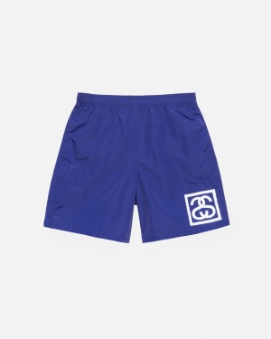 Stussy Ss-link Acqua Pantaloncini Viola | 685DFVRIE