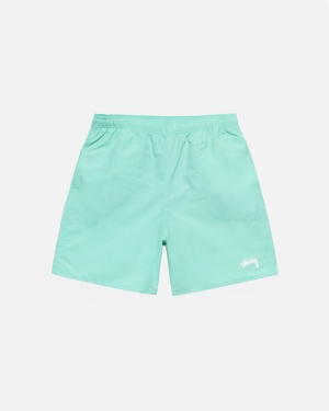 Stussy Stock Acqua Pantaloncini Verde Acqua Chiaro | 391MRNIOT