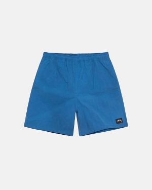 Stussy Wave Dye Nylon Pantaloncini Blu Profondo | 971XTWVMO